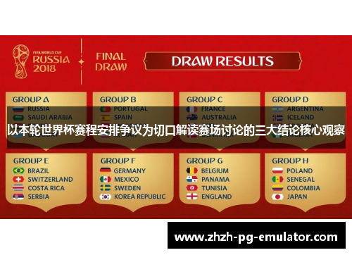 以本轮世界杯赛程安排争议为切口解读赛场讨论的三大结论核心观察